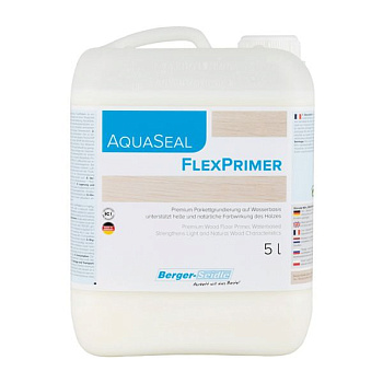 Однокомпонентный грунтовочный лак на водной основе «Berger Aqua-Seal Flex Primer» (5 литров)